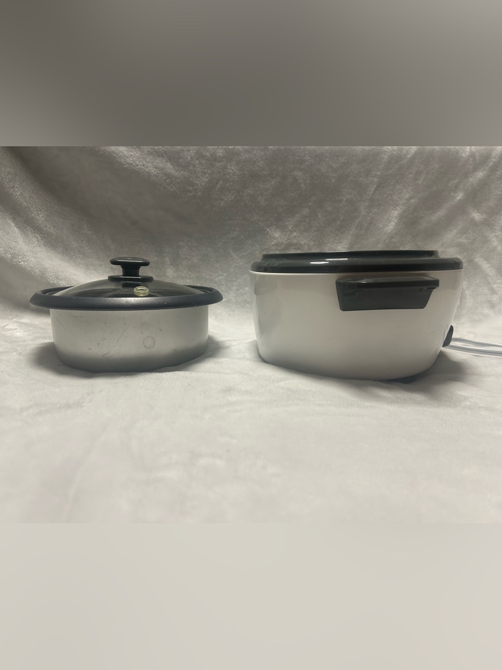 BLACK & DECKER white Rice Cooker 6-Cup Cooked Removable Non-Stick Bowl - Picture 4 of 12